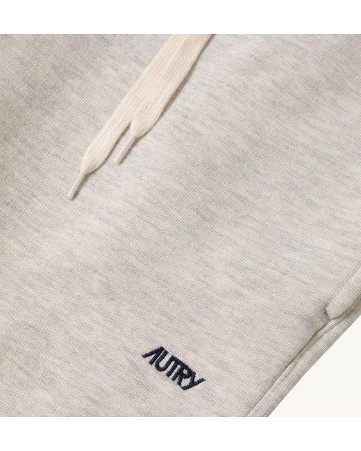 Autry Gray Drawstring Jogging Pants for men