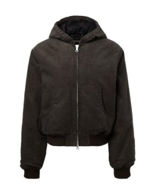 Our Legacy Black Bank Cotton Twill Corduroy Jacket for men