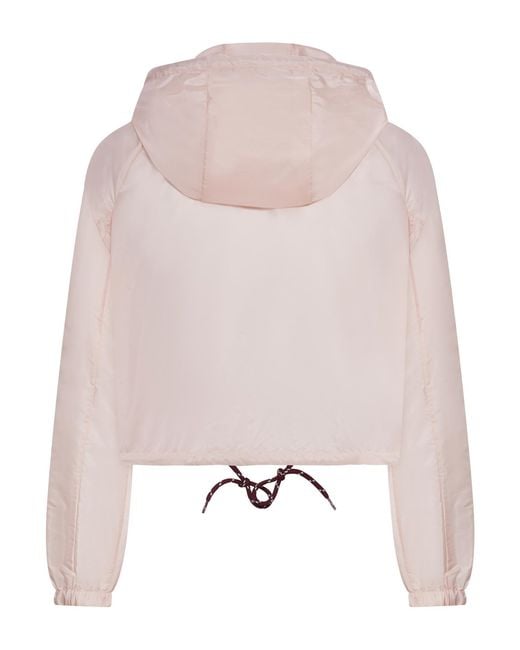 Prada Pink Lightweight Re-Nylon Jacket