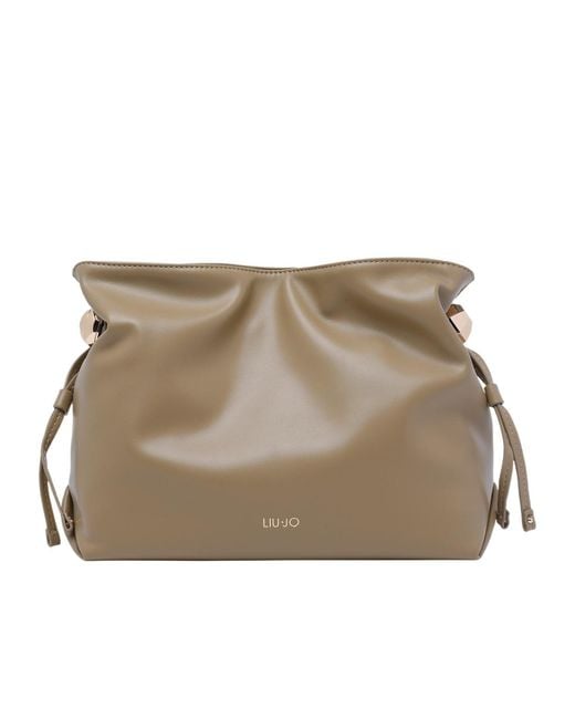 Liu Jo Natural Medium Riccy Shoulder Bag