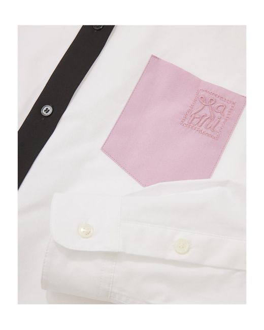 Marni White Long-Sleeved Shirt