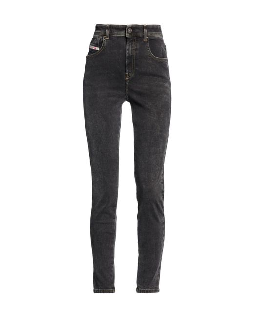 DIESEL Black High-Waisted Skinny Jeans