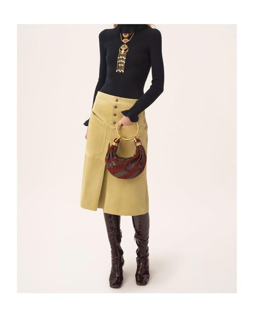 Chloé Blue Turtleneck Sweater