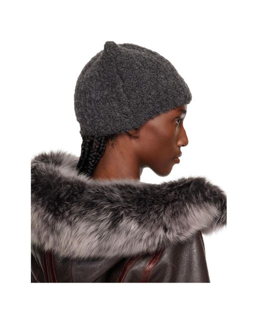 KNWLS Black Precious Wool Hat