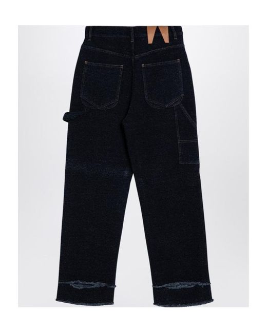 DARKPARK Blue Straight Leg Jeans