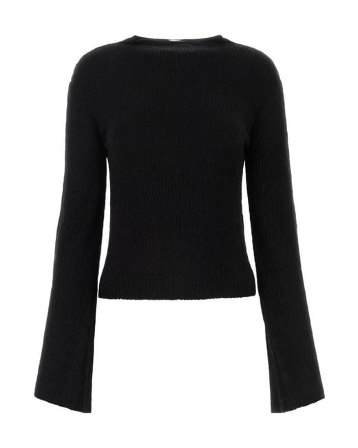 Chloé Black Chloé Long-Sleeved Knit Jumper