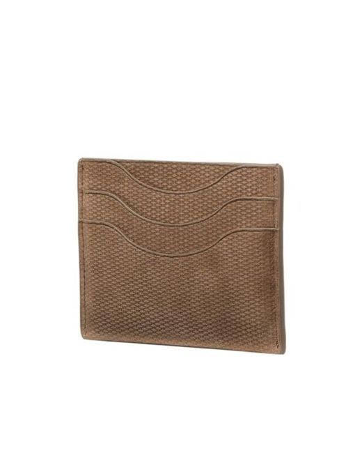 Loro Piana Brown Extra Cardholder for men
