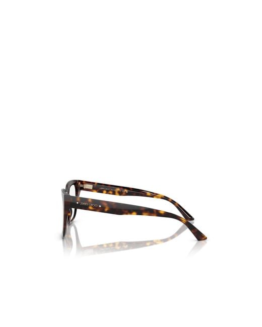 Jimmy Choo White Geometrically Framed Flat Mirror