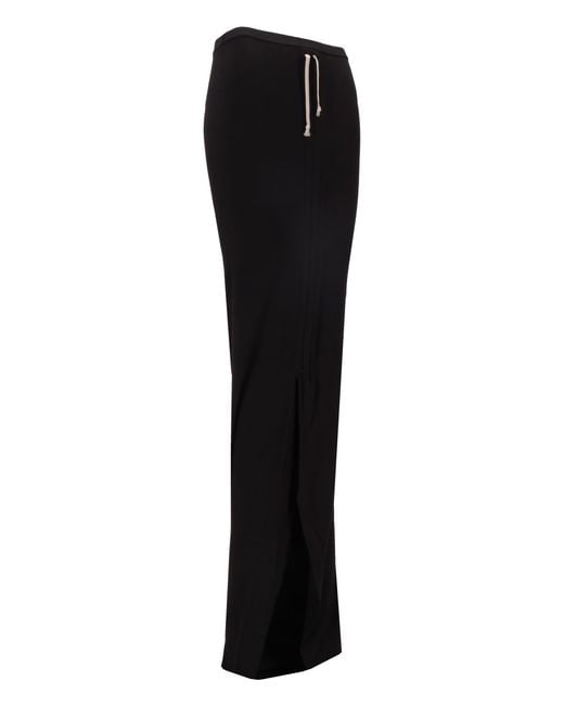 Rick Owens Black Rick Owens Edfu Skirt