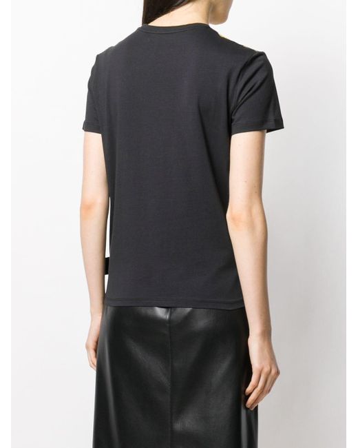 Versace Metallic Logo Details T-Shirt