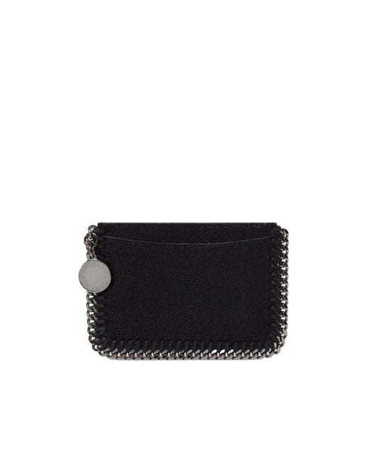 Stella McCartney Black Falabella Zipped Cardholder for men