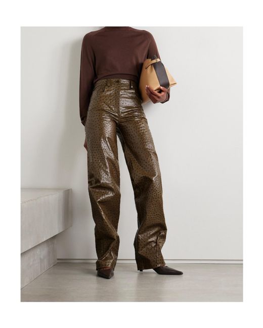 16Arlington Brown Straight-Leg Casual Pants