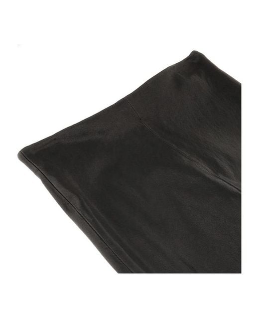 Ann Demeulemeester Black Florence Leather Leggings