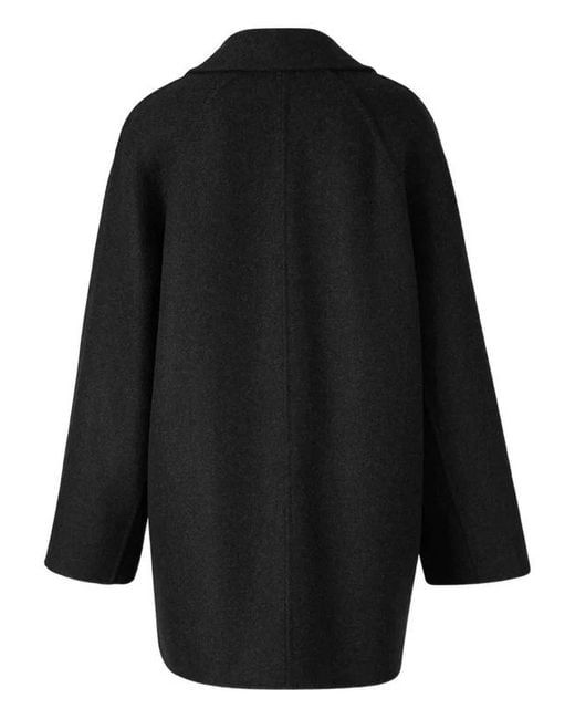 The Row Black Long-Sleeved Coat