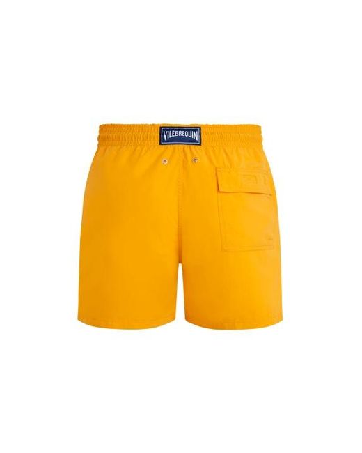 Vilebrequin Orange Drawstring Swim Shorts for men