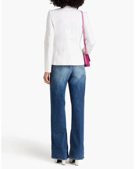 Dolce & Gabbana White Long Sleeves Blazers