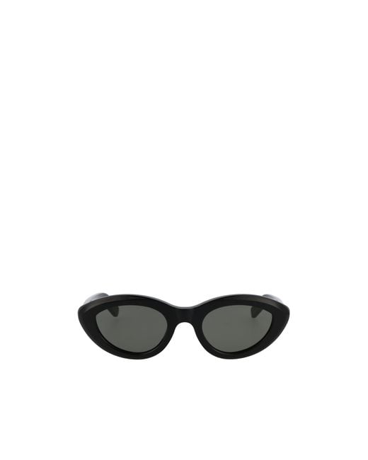 Retrosuperfuture White Cocca Oval Frame Sunglasses for men