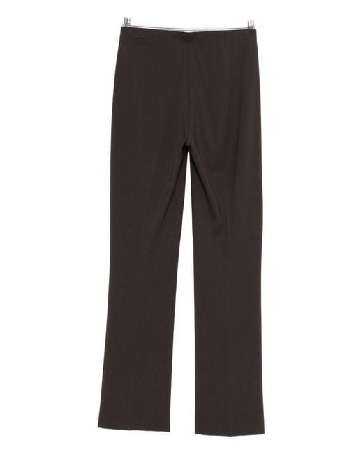 Seventy Gray Straight-Leg Casual Trousers