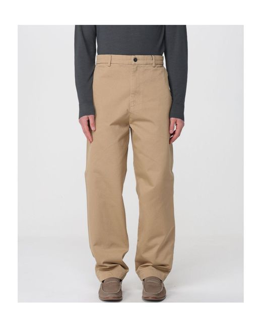 Barena Natural Straight Leg Trousers for men