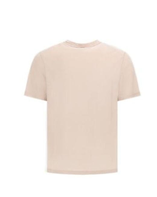 Herno Natural Short-Sleeved Wool T-Shirt for men
