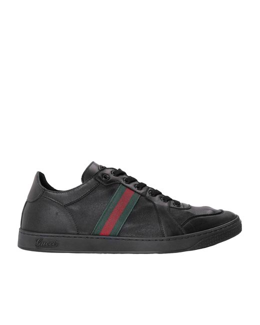 Gucci Black Low-Top Casual Shoes for men