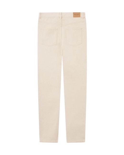 Les Deux White Straight-Leg Jeans for men