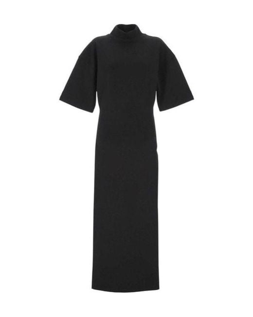 Jean Paul Gaultier Black The Jpg Jersey Dress