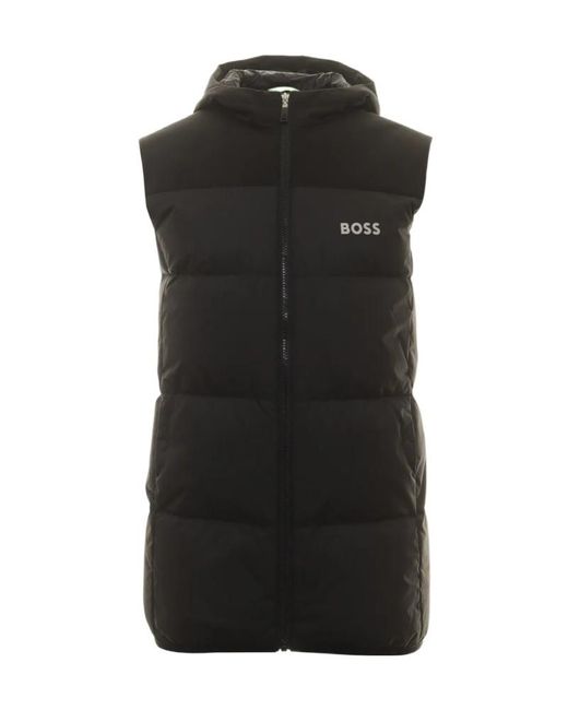 Boss Black Logo Vest Down Jacket for men