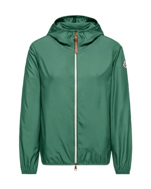 Moncler Green Fegeos Hooded Jacket
