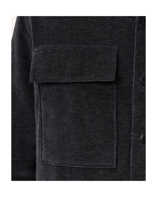 AllSaints Blue Hawker Corduroy Jacket for men