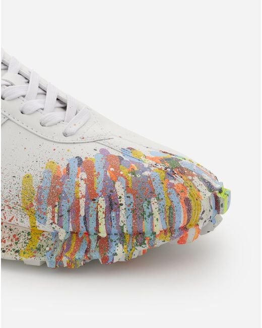 Lanvin White X Gallery Department Lace-Up Sneakers for men