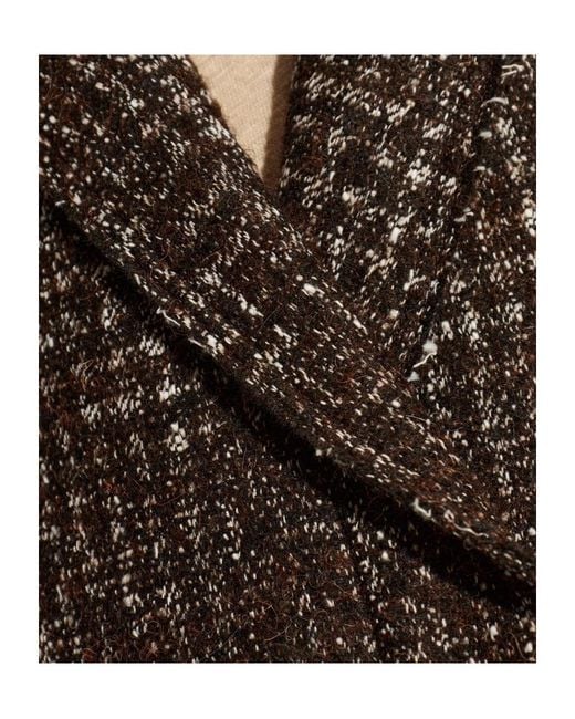 IRO Brown Plaid Coat
