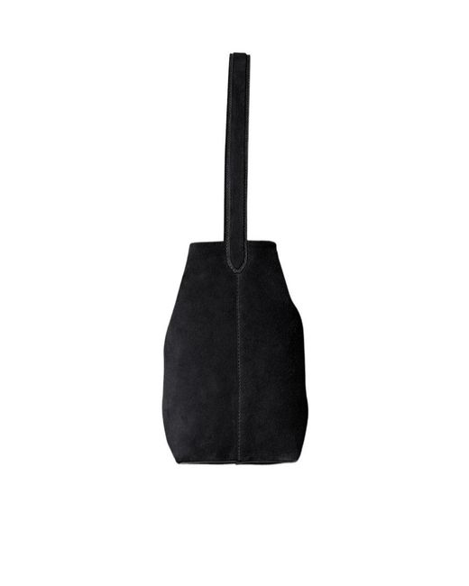 The Row Black Medium N/S Park Tote Bag