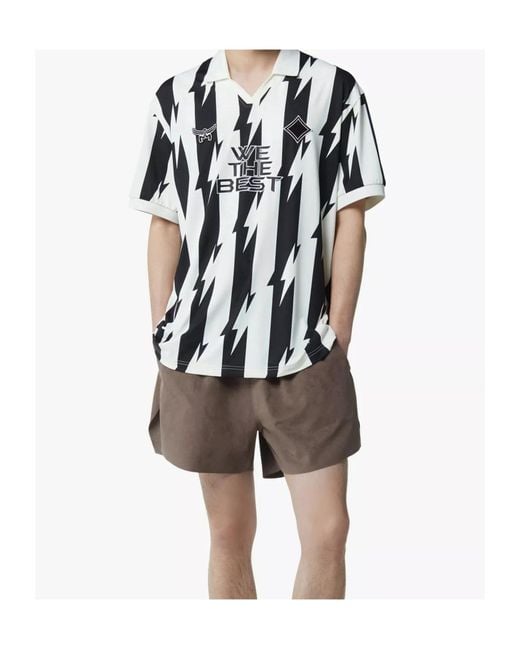 MCM Black Short-Sleeved Polo Shirt for men