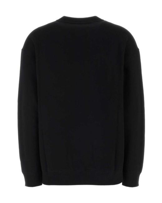 Jil Sander Black Long-Sleeve Sweatshirt