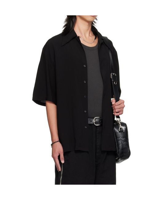 Lu'u Dan Black Uniform Shirt for men