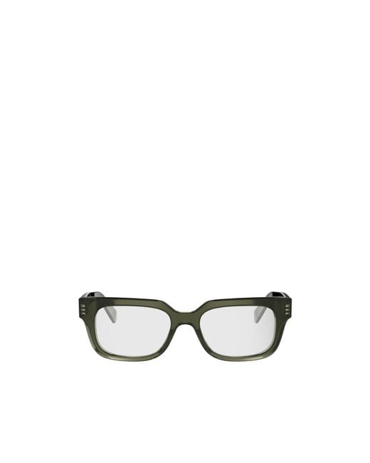 Céline White Full Frame Plain Mirror for men