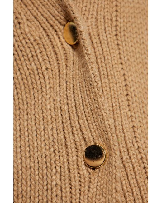 Officine Generale Natural Balloon-Sleeve Cardigan