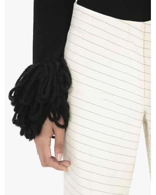 J.W. Anderson White Jw Anderson Tailored Straight Trousers