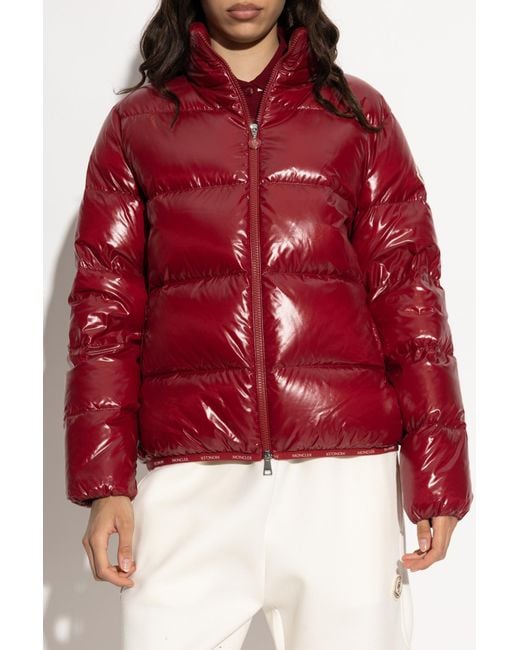 Moncler Red Down Jacket "Abbadia"