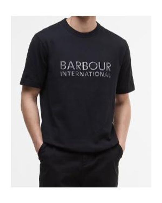 Barbour Black Bertie T-Shirt for men