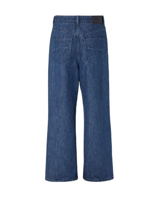 Fendi Blue Long Jeans for men