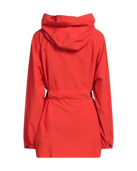 Burberry Red Solid Color Casual Jacket