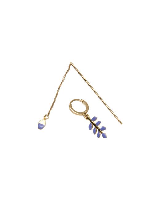 Isabel Marant White Metal Earrings