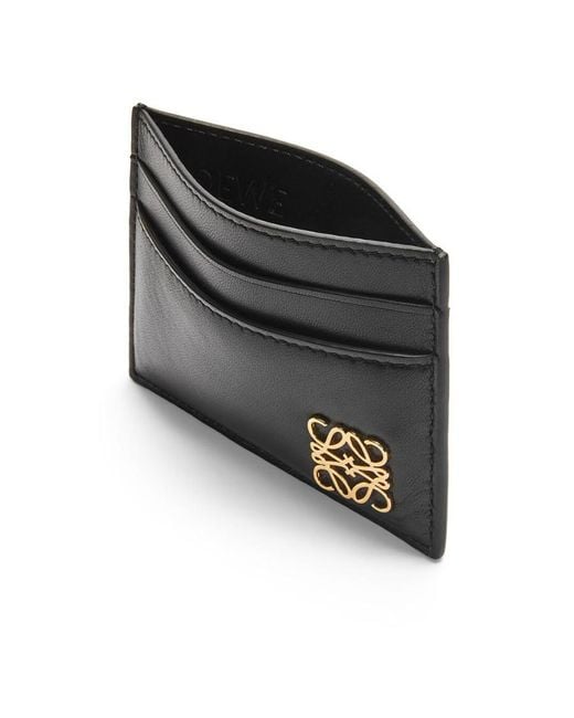 Loewe Black Anagram Puffer Plain Cardholder