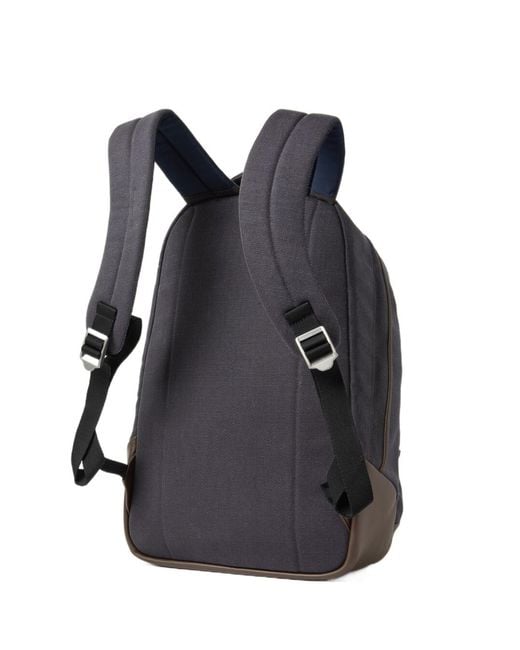 Loro Piana Black Pioneer Backpack Medium for men