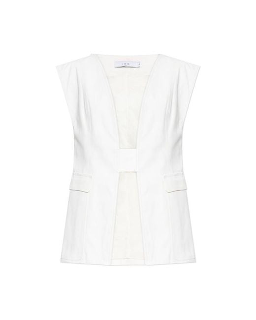 IRO White Sleeveless Tops