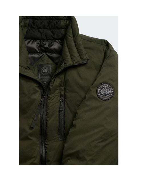 Canada Goose Green Lodge Jacket Label for men