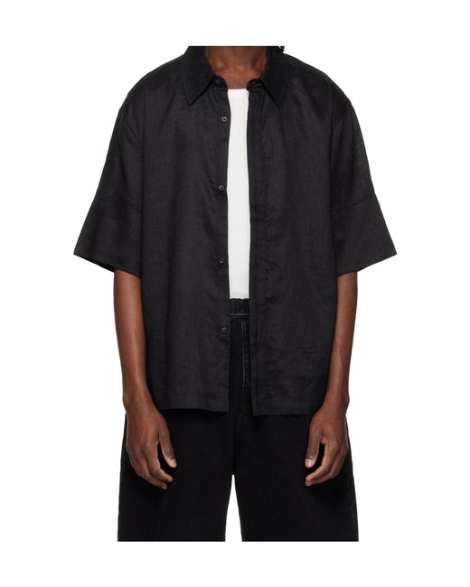 Entire studios Black Relaxed Fit Shirt for men