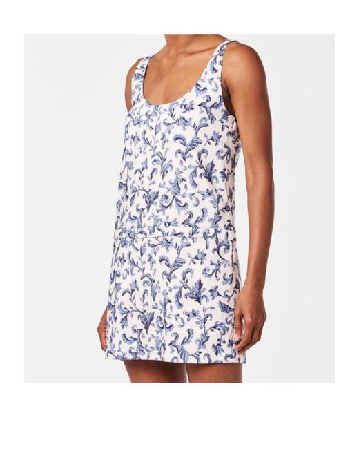 Posse Blue Printed Dress